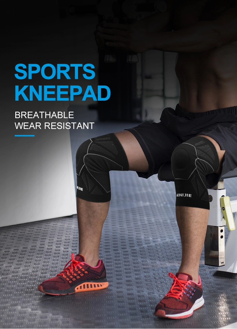 Sports Knee Brace Knit Compression Knee Pads Sleeves
