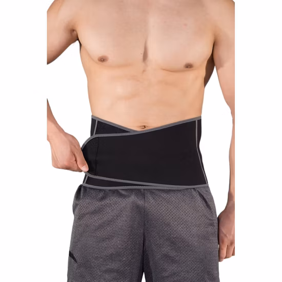 Dual Adjustable Straps and Breathable Lower Working Waist Neoprene Medical Elastic Back Support Belt