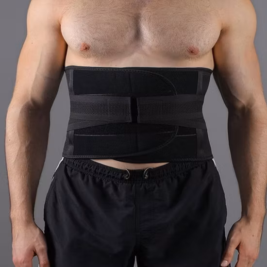 2022 New Neoprene Rubber Back Pain Relief Tourmaline Waist Support Belt Support Back Support