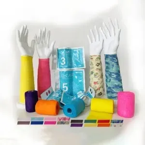 Hot Sell FDA Certified Orthopedic Thermoplastic Splinting Knee/Wrist/Finger Brace Fracture External Fixation Bone Support Light and Comfortable Casting Tape